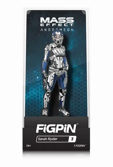 Figpin Mass Effect Sara Ryder Collectible Ebamel Pin