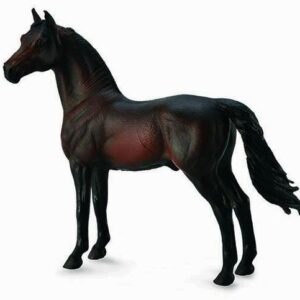 Friesian Stallion Model Horse Breyer