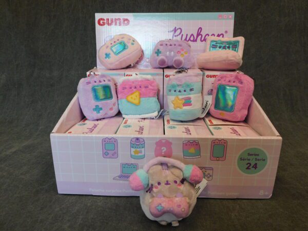 GUND Pusheen Gamer Series 24 Complete Set of 8 Plush Blind Box